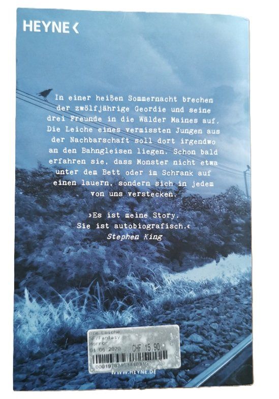 Libri: DIE LEICHE (Roman von Stephen King) – Usato da Wilen b. Wollerau venduto da morethanmusic 1