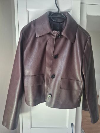 Mango Kunstlederjacke