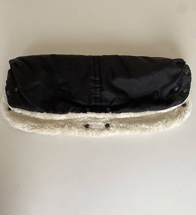 Handwärmer Für Kinderwagen - Bio-Baumwolle Dunkelblau Universal