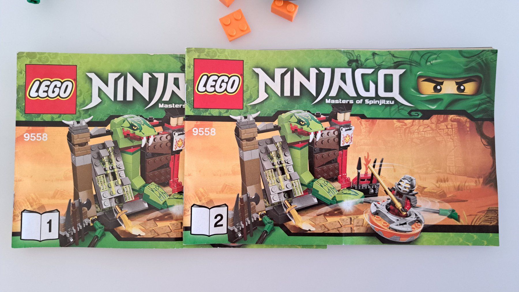 Lego Giocattoli: LEGO Ninjago 9558 Training Set  / Spinner – Usato da Langendorf venduto da thesi246 3