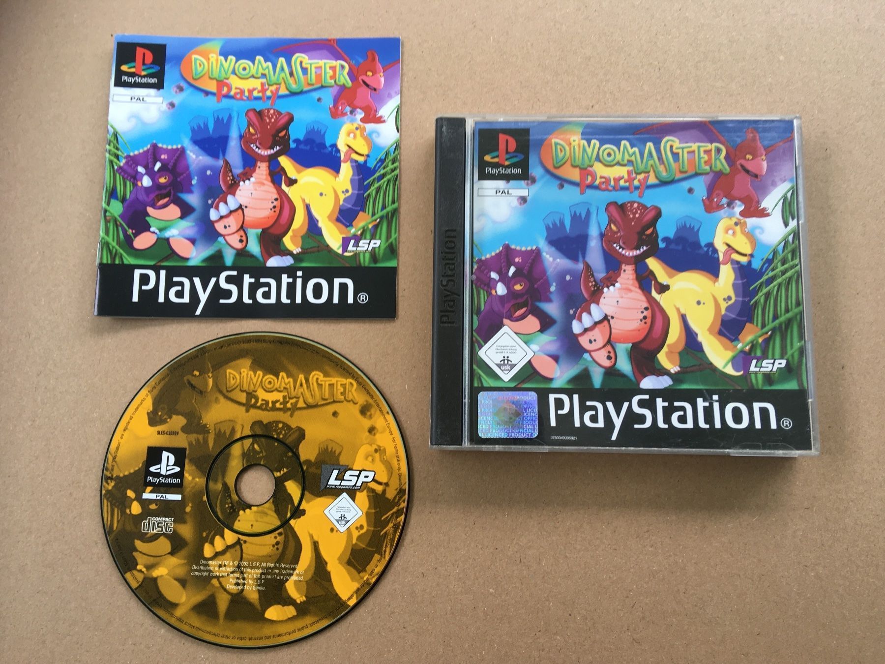 Spiele: DINOMASTER PARTY für PS 1 – Gebraucht aus St.Gallen von MedienJoe