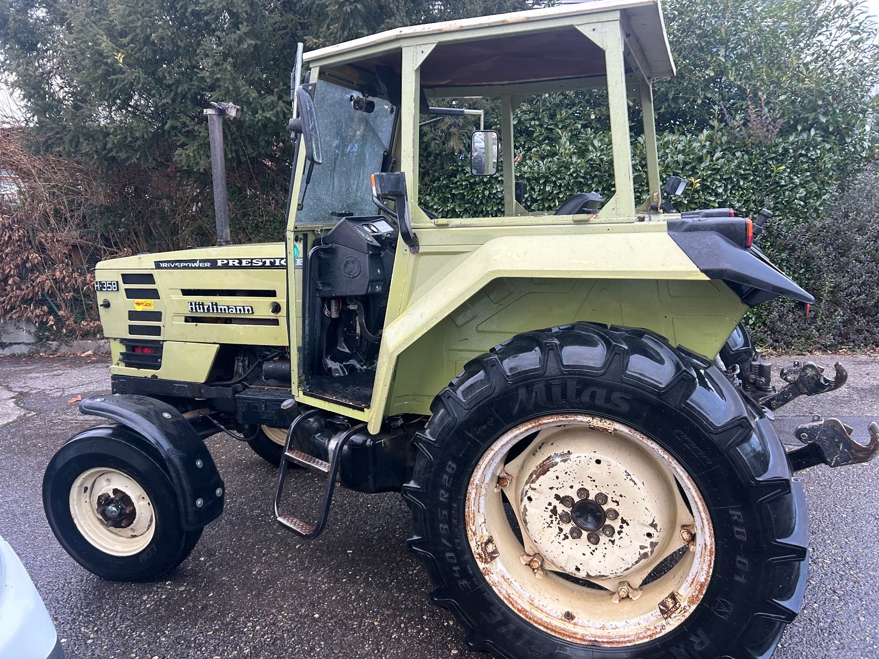 Hürlimann Trattori: Traktor  Hüerlimann  358  H – Usato da Frick venduto da hipi33 5