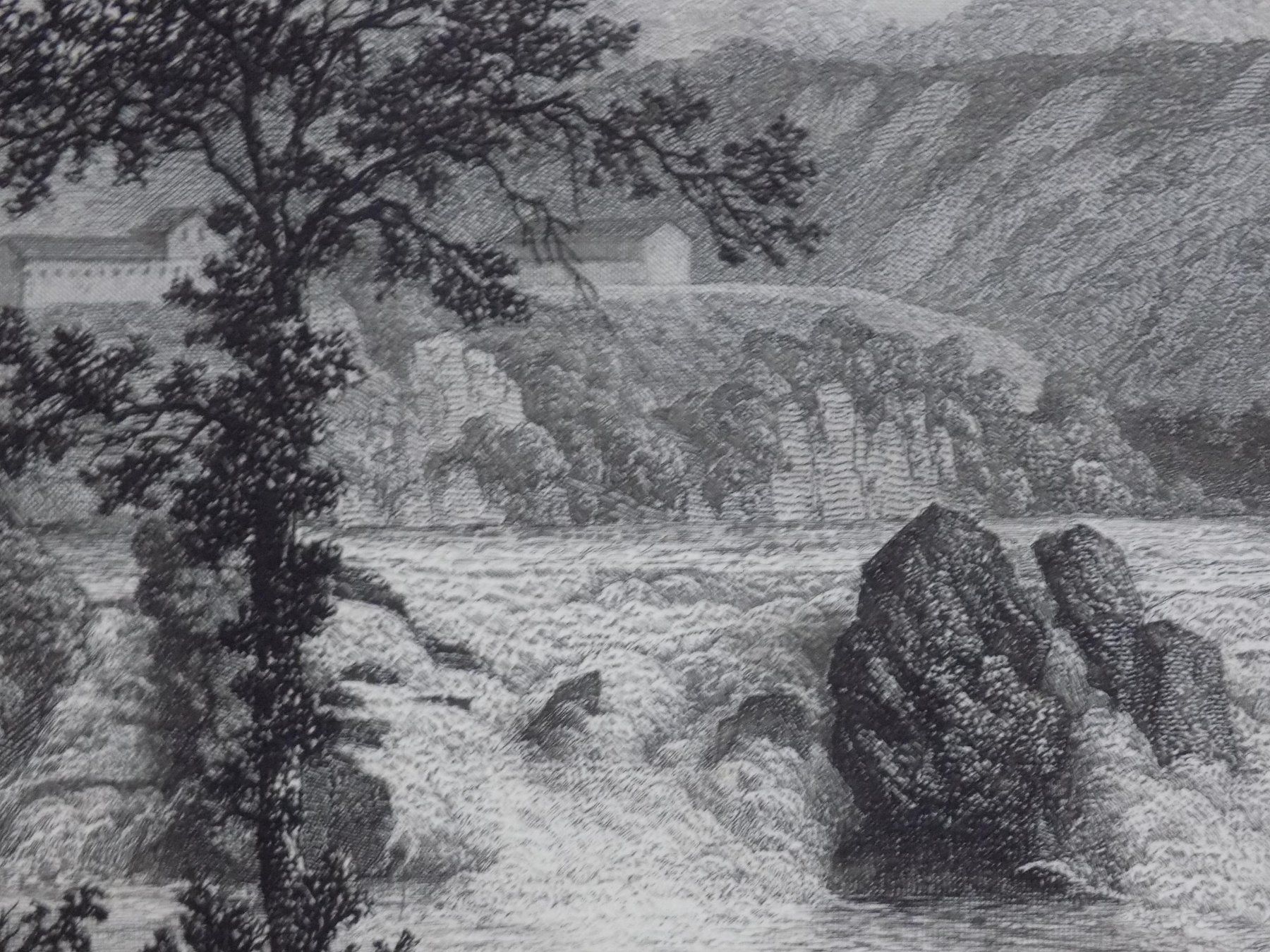 Incisioni: Rheinfall bei Schaffhausen – Usato da Risch venduto da Rischli15 8