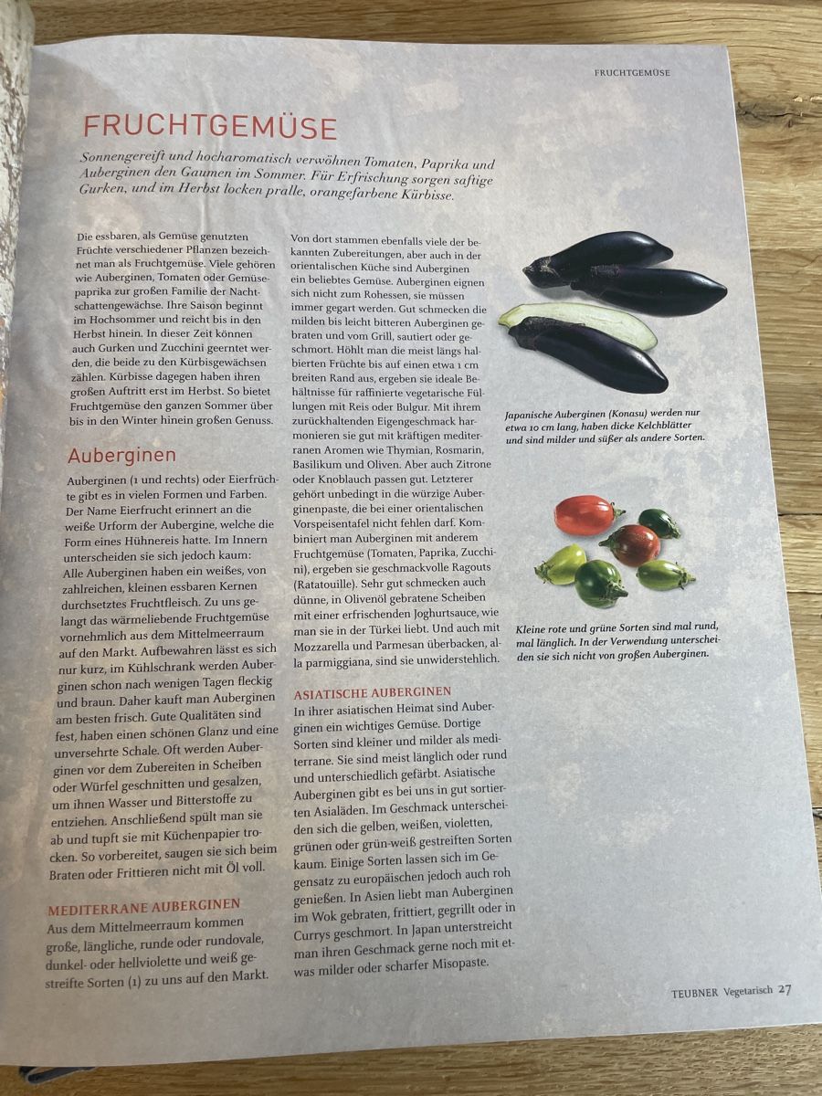Libri: Kochbuch Teubner - Vegetarisch – Usato da Winterthur venduto da cheerio97 3