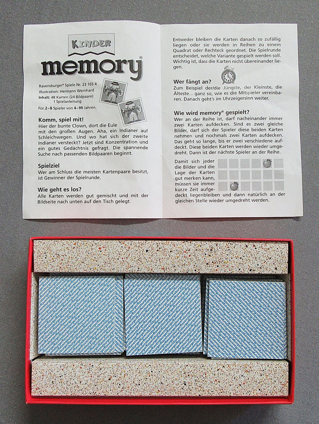 Ravensburger Giochi: Kinder Memory - Konzentrationsspiel - ab 4 Jahren – Usato da Auenstein venduto da Padabimbim 2