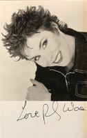 Ruby Wax 1953- Autogramm signiert Foto 9x14cm