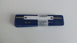 25 Heftstreifen Biella dunkelblau