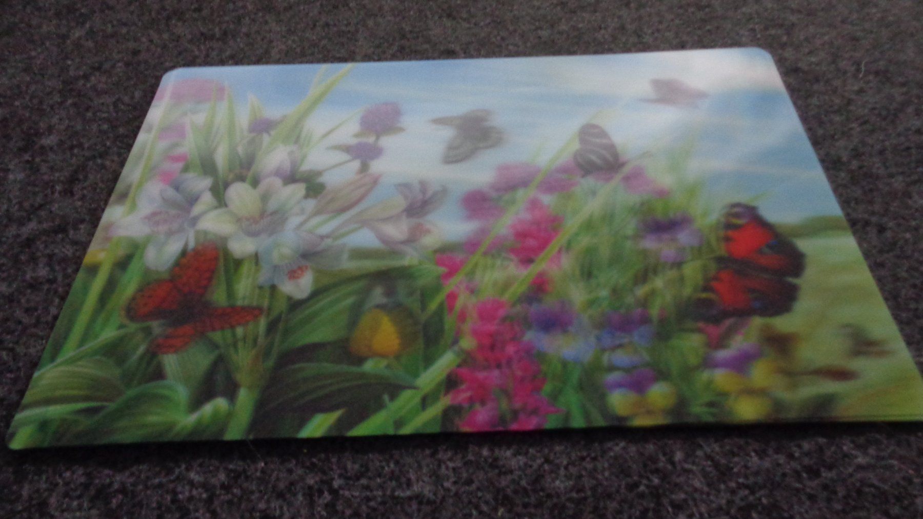 Set di tavolo e panche: TISCH SET BLUMENWIESE 3-D EFFEKT 4 STCK – Nuovo e nell'imballaggio originale da Lausanne venduto da kiliman73 6