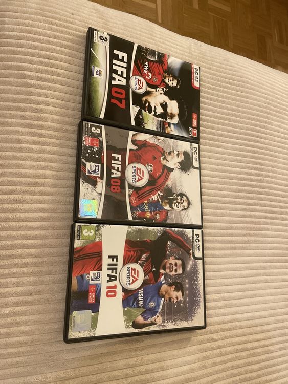 Lot De 5 FIFA Sur Xbox 360 : 07, 08, 10, 11, 12 - Jeux Testés