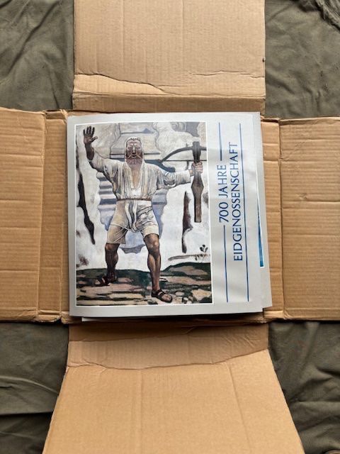Tutte le decorazioni: Konvolut 700 Jahre Eidgenossenschaft 1991 – Nuovo e nell'imballaggio originale da Seon venduto da retep012