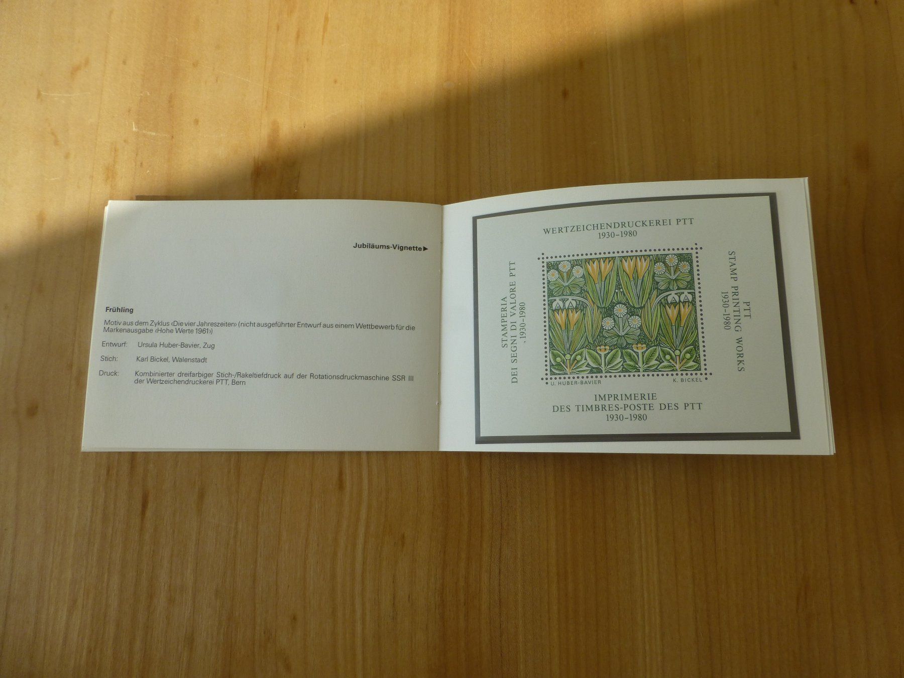 Tutti i francobolli: PTT- Souvenir 1980 Postfrisch mit Vignete – Usato da Bettlach venduto da 1saurer