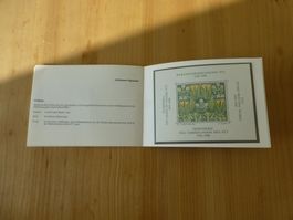 PTT- Souvenir 1980 Postfrisch mit Vignete