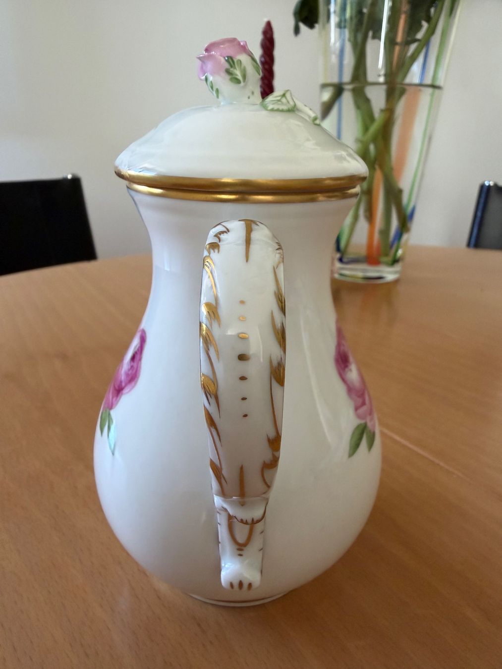 Théières: Meissen Tee oder Kaffee Kanne Rose 4 dl – D'occasion à Nussbaumen AG par normajeanbaker 4