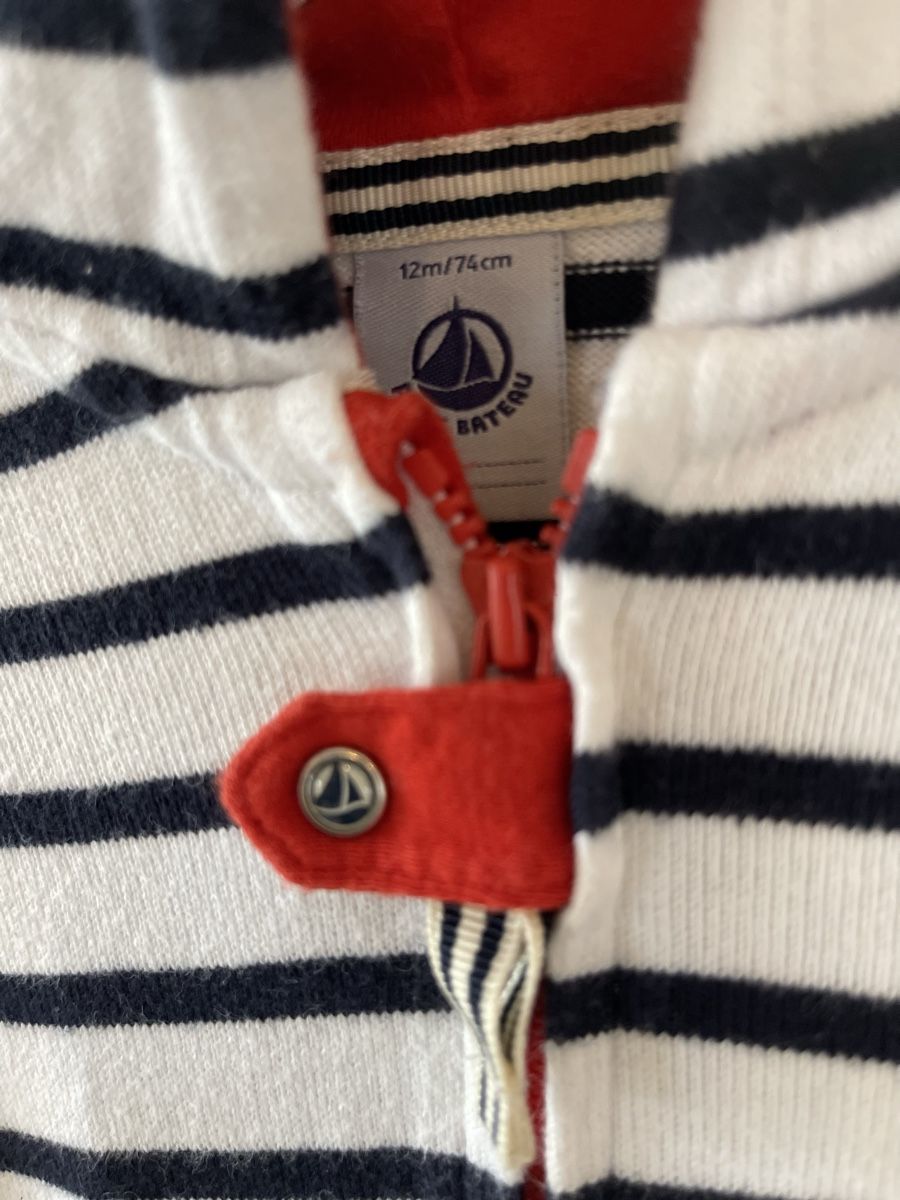 Petit Bateau Lotti & Set di vestiti: Petit Bateau Set 12 Monate Weste und Oberteil – Usato da Schlieren venduto da Keluwei 6