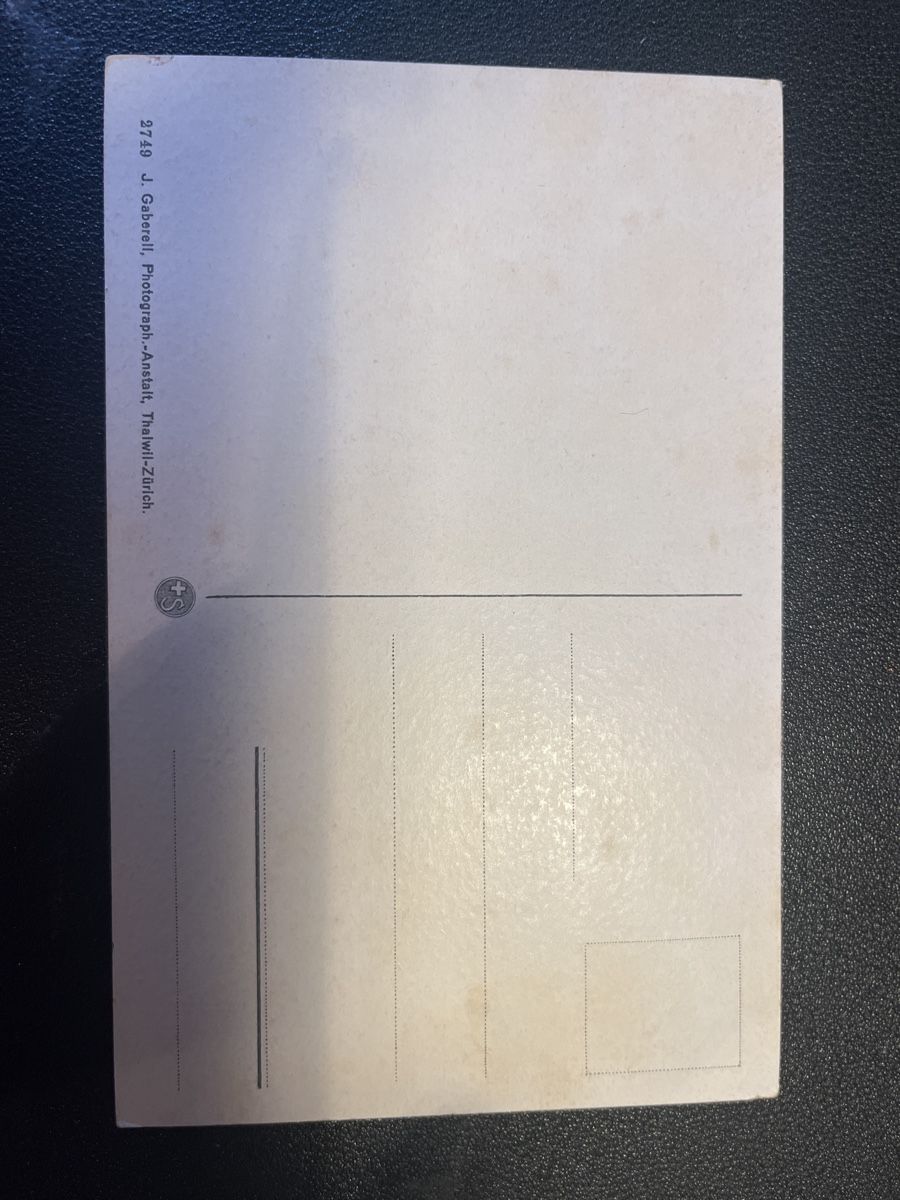 Cartoline postali: Blick von Wengen auf der Jungfrau – Usato da Sarnen venduto da Muenzen.-M 1