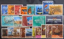 Zambia British Lot mit schönen Werten I