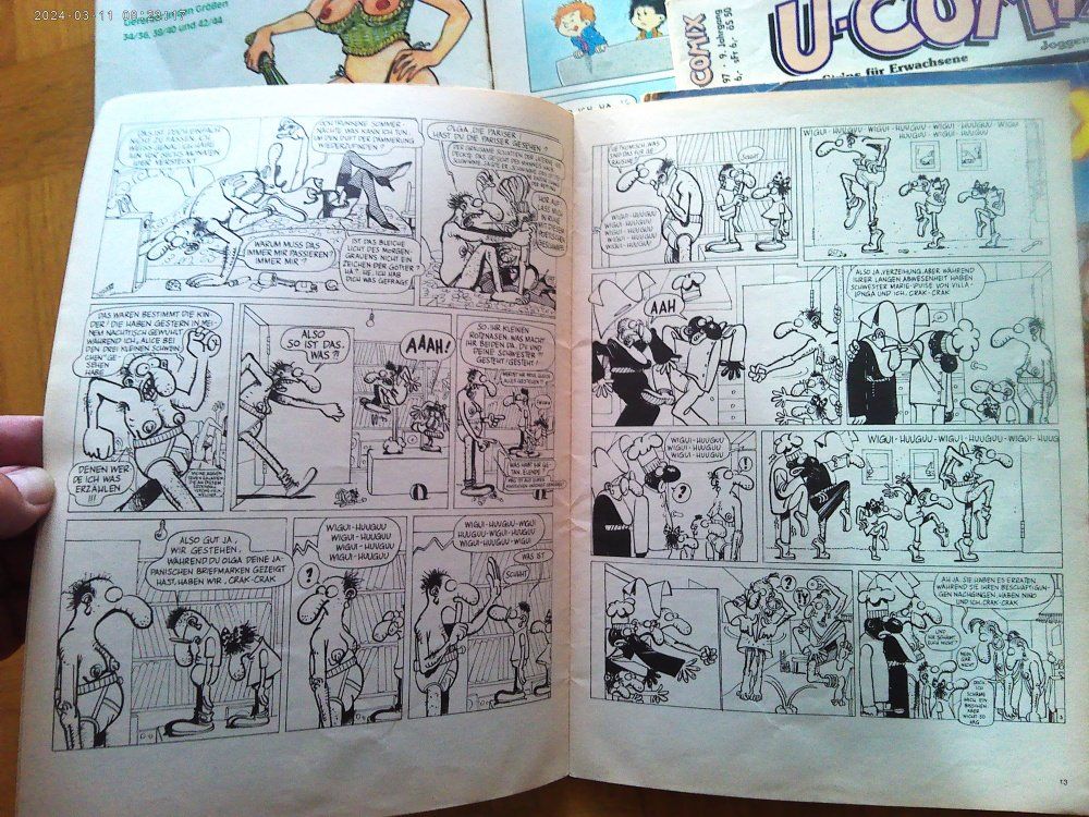 Comics: 6 X COMIC HUMOR EROTIC: U - COMIX !!!! – Gebraucht aus Volketswil von nemo2000 4