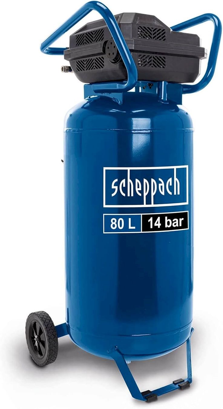 Scheppach Kompressoren: Scheppach HC85V Kompressor 80L 14bar – Neu und originalverpackt aus Bottighofen von zaap