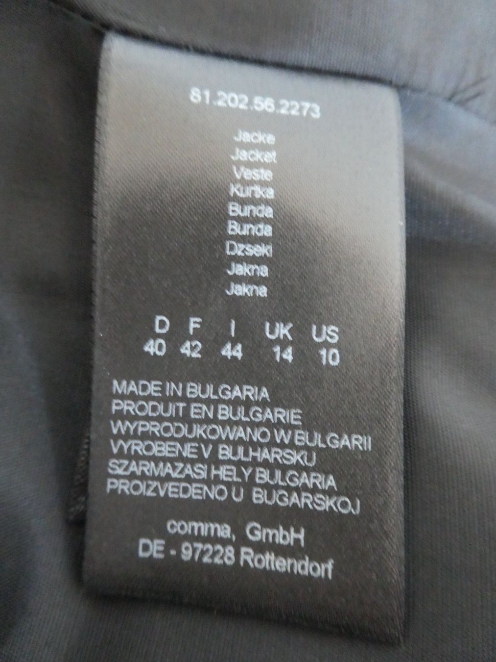 Comma Giacche: comma, Jacke Blazer neuwertig, Gr. 40 – Usato da Berneck venduto da chouchou1415 7