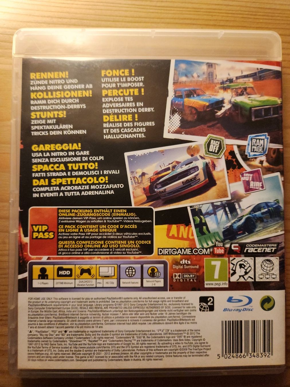 Spiele: PS3 - Dirt Showdown - Top Zustand! – Gebraucht aus Kandergrund von BSD83 1