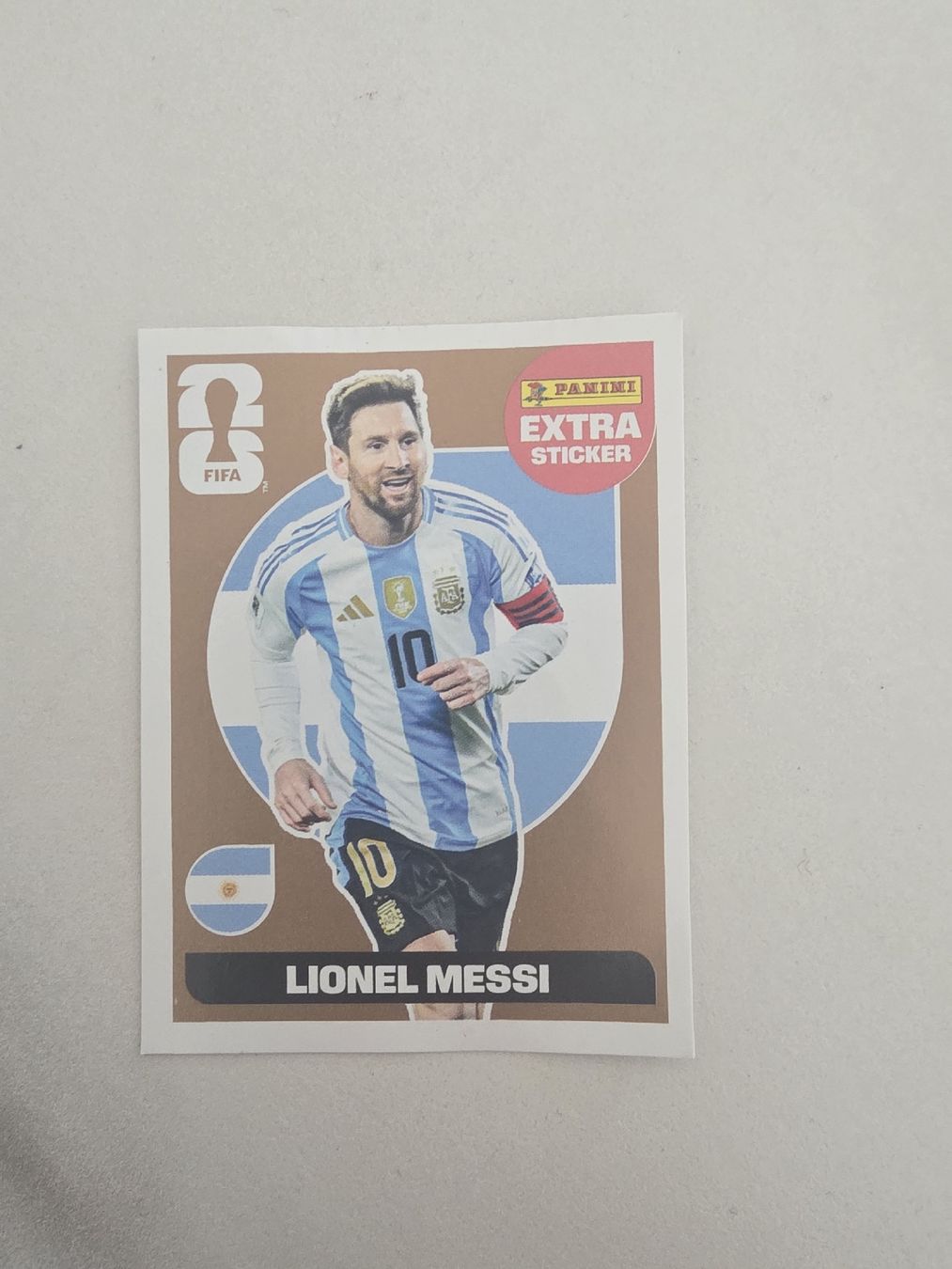 Panini Cartes à collectionner: Lionel Messi panini extra sticker Bronze  – Neuf avec emballage d'origine à Flums par lju_6t65