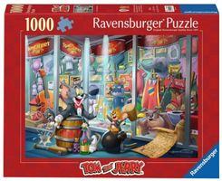 Ravensburger 1000 Teile Puzzle Ruhmeshalle von Tom & Jerry