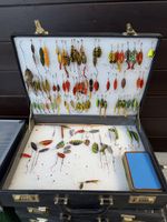 Fischkoeder Set mit Koffer diverse, guter Zustand