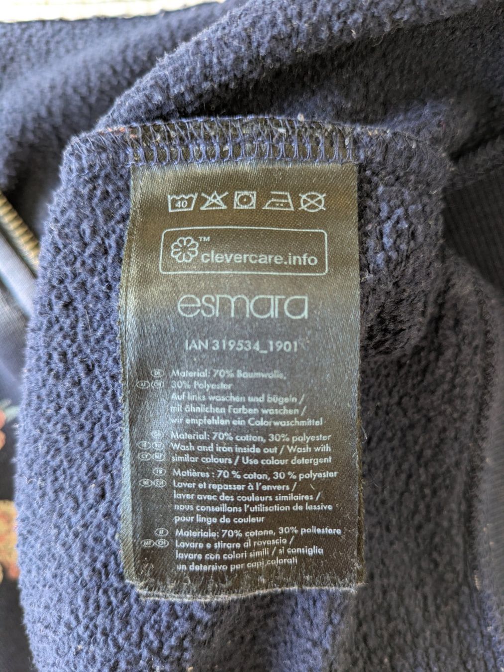 Jacken: Zip-Hoody / Freizeitjacke Gr. M – Gebraucht aus Bonstetten von Driver7 4