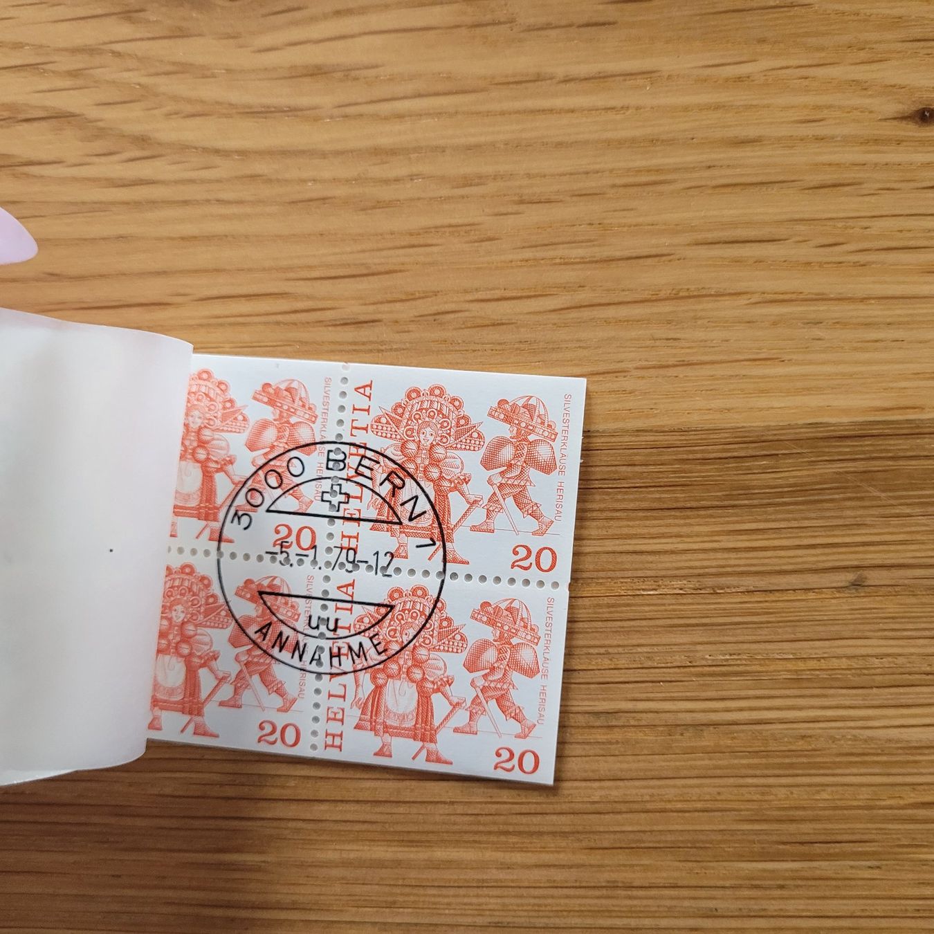 Tutti i francobolli: Carnet De Timbre /  Markenheftchen  Bern 1979 – Usato da Biel/Bienne venduto da Destockweb 3