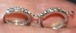 Ohrringe L-9926 – 1 Paar mit Strass