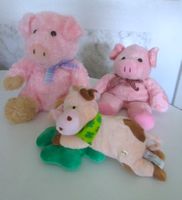 3 Plüsch-Ferkel