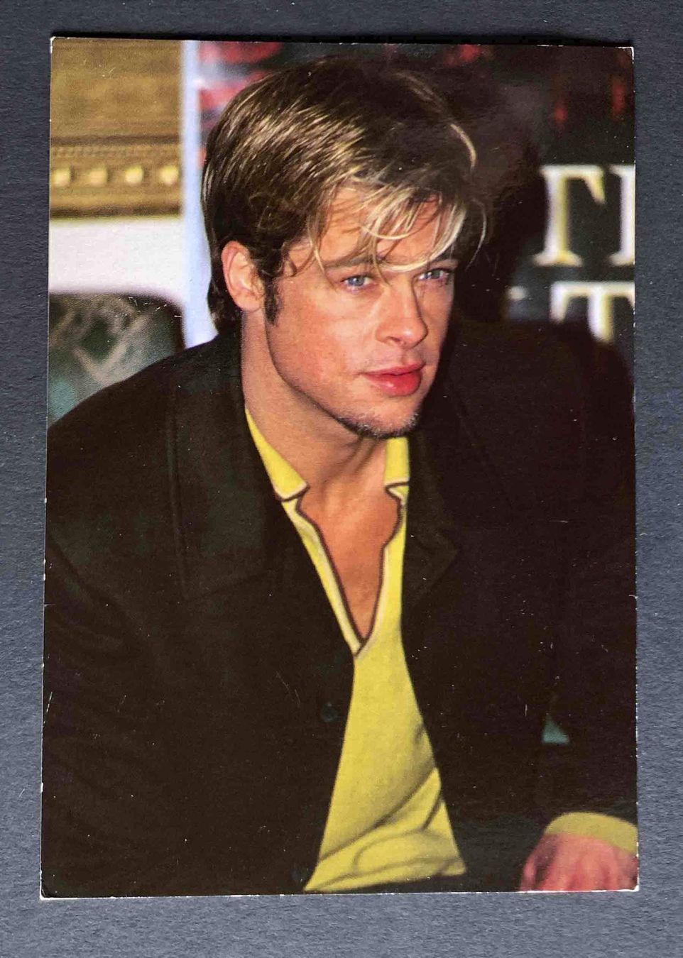 Cartoline postali: AK BRAD PITT – Usato da Goldau venduto da artelier1