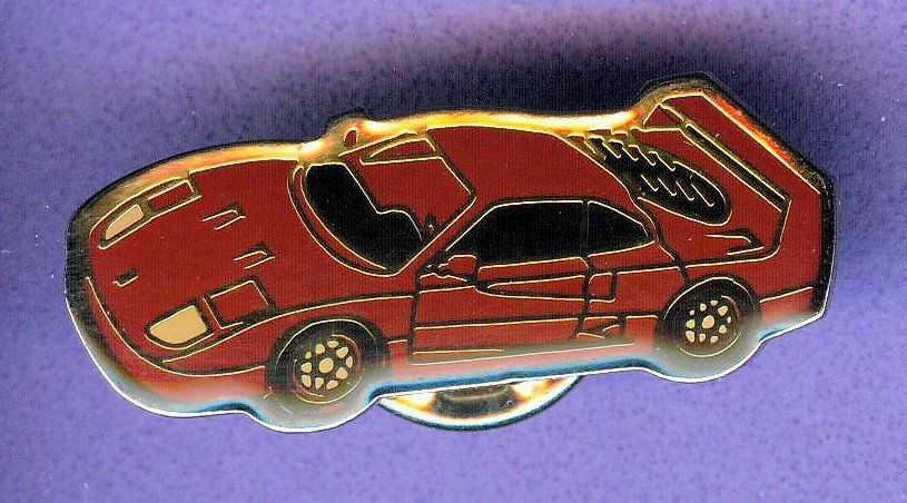 Plaketten & Abzeichen: Ferrari F40 Sportwagen – Gebraucht aus Winterthur von Sammleroase