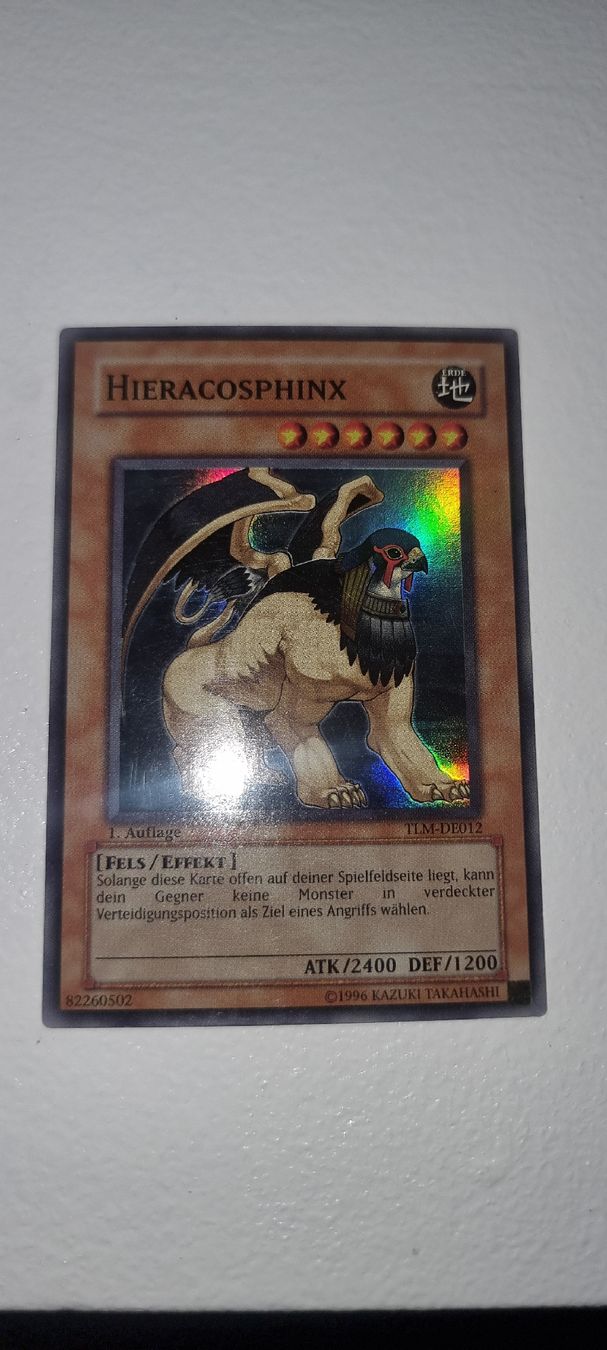 Cartes: Yugioh Hieracosphinx – D'occasion à Suhr par qkr_62qb