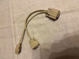 Adaptateur VGA splitter Y câble moniteur PC – parfait! (604)