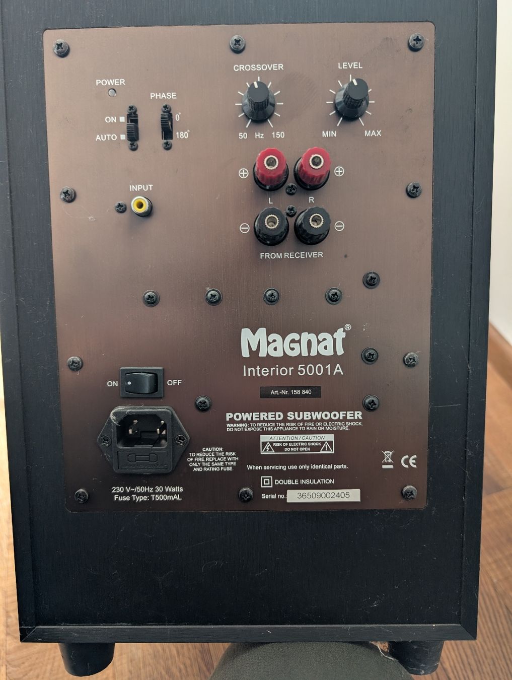 Magnat Home Cinema: Magnat Interior 5001A – Usato da Dachsen venduto da Zimmi1983 1