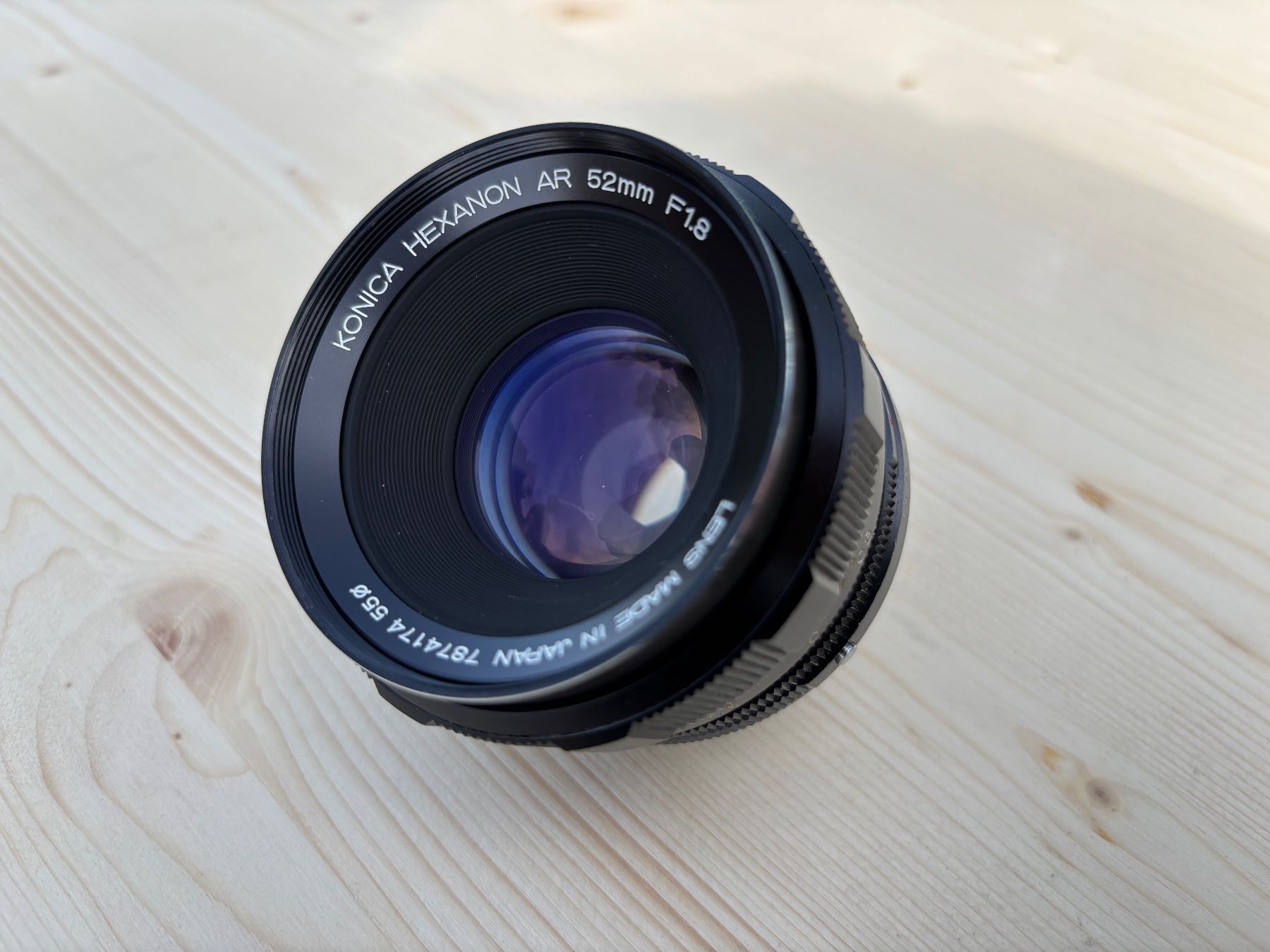 Konica Objectifs: Konica Hexanon AR 52mm F1.8 – D'occasion à Feldbach par Olive1 1