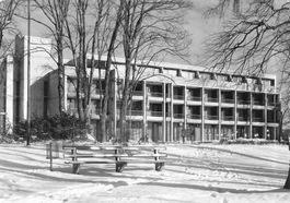 Heiden (AR) – Kurhotel, Kurhaus im Winter G