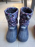 Reima Winterstiefel blau geblümt guter Zustand 26