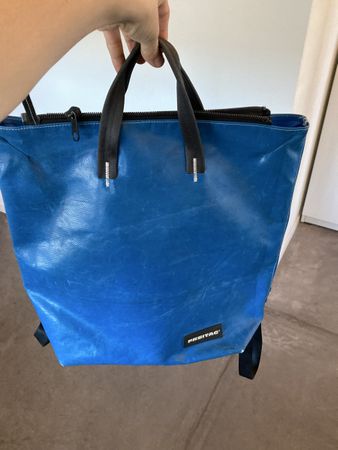 Freitag Tasche blau, ideal für den Sommer, guter Zustand