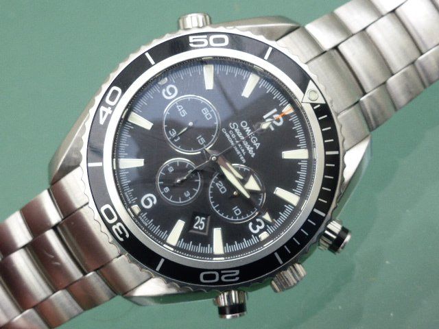 Omega Orologi: OMEGA Seamaster Professional Planet Ocean 45mm Ref 22105000 – Usato da Zürich venduto da Helios064