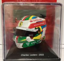 Charles Leclerc Ferrari Formel 1 Helm 1:5 - 2022 Brazil GP