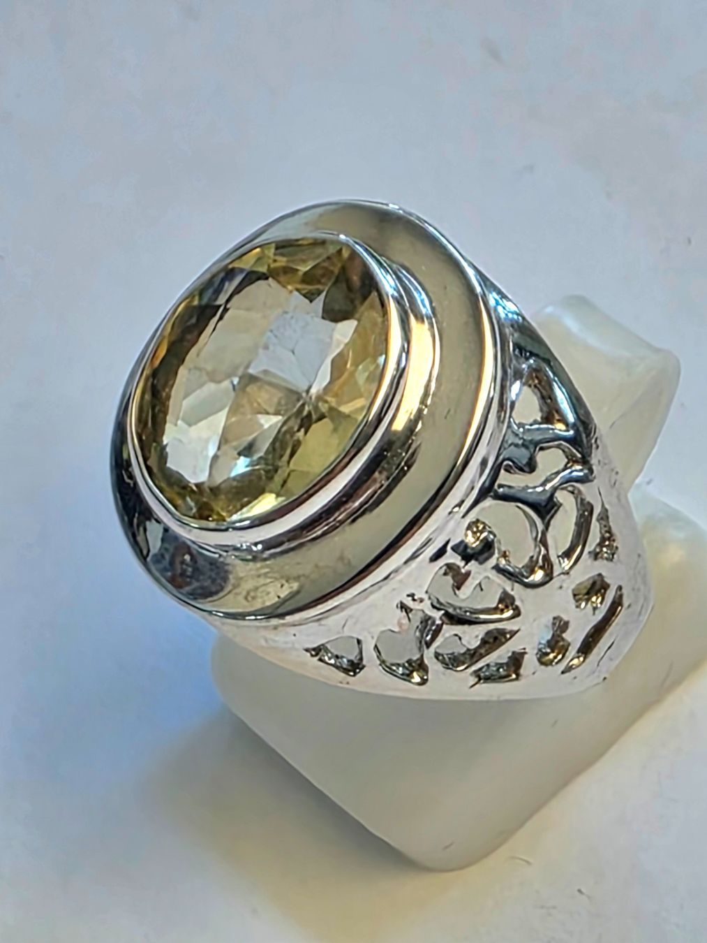 Ringe: Citrin Silber Ring – Neu (gemäss Beschreibung) aus Zürich von Benedikt21 8