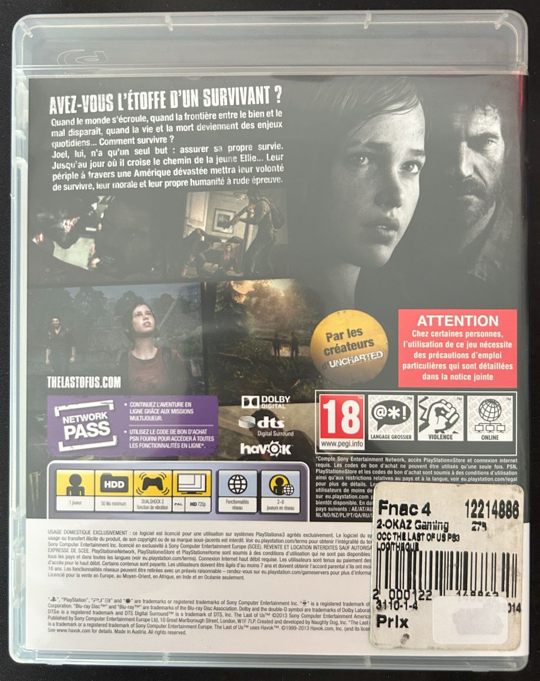 Giochi: PS3 game "The Last of Us" – Usato da Corminboeuf venduto da Ld6NVToZQe 1