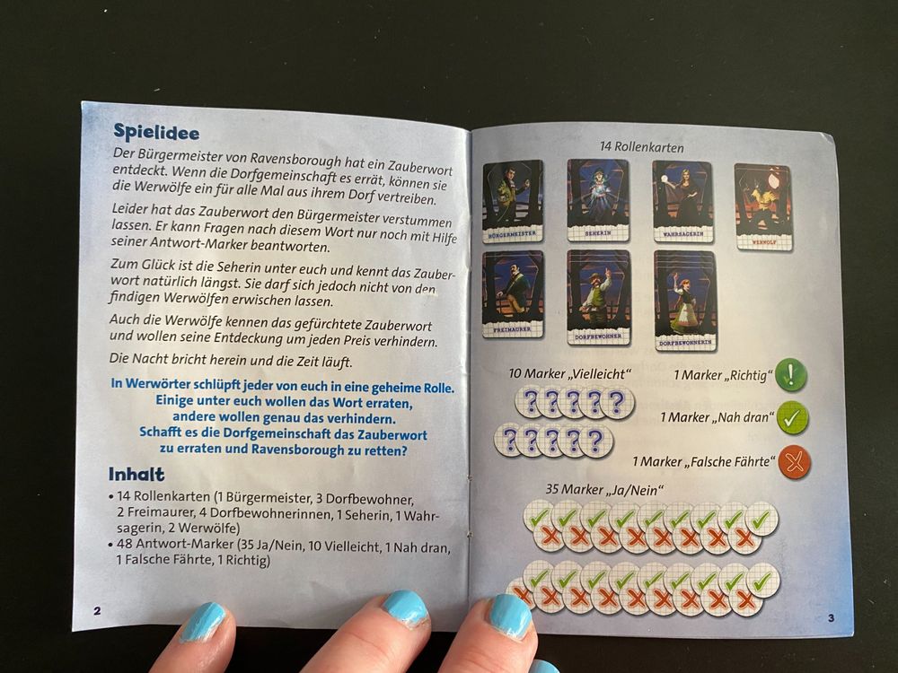 Werwörter das Wortspiel mit geheimen Rollen (Gebraucht) in Bern für Werwörter das Wortspiel mit geheimen Rollen (Gebraucht) in Bern für
