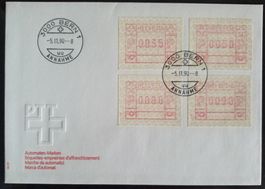 AB25) 1988, Automatenmarke, FDC ohne Adresse