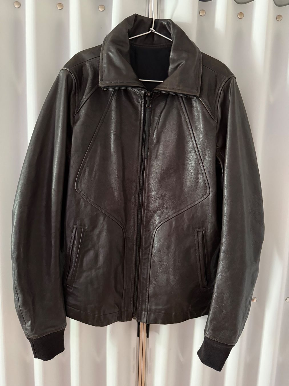 Giacche: Rick Owens Lederjacke Gr.L / Black – Usato da Zürich venduto da VR2528