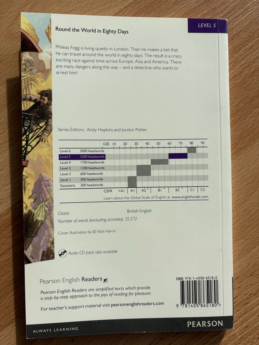 Bücher: Pearson English Readers: Round the World in Eighty Days – Neu (gemäss Beschreibung) aus Bern von NESC 2