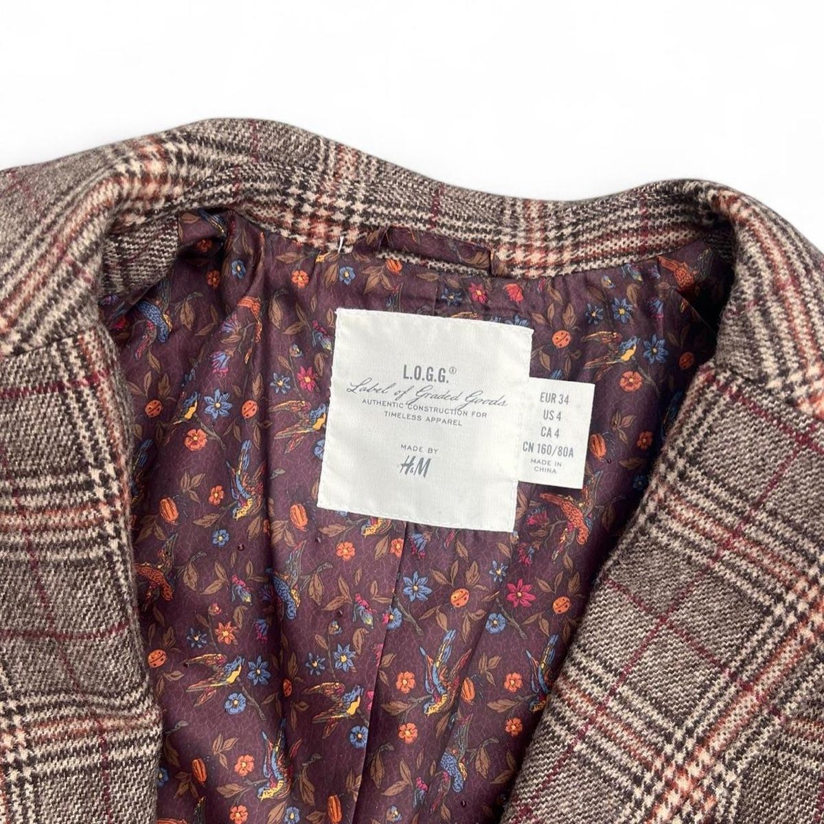 H&M Completi & Tailleur: Taillierter und cropped Anzug/Blazer – Usato da Riehen venduto da art_c76v 3