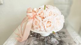 Rosenkugel Rosendeko Rosen Tafelaufsatz Shabby Chic Hochzeit